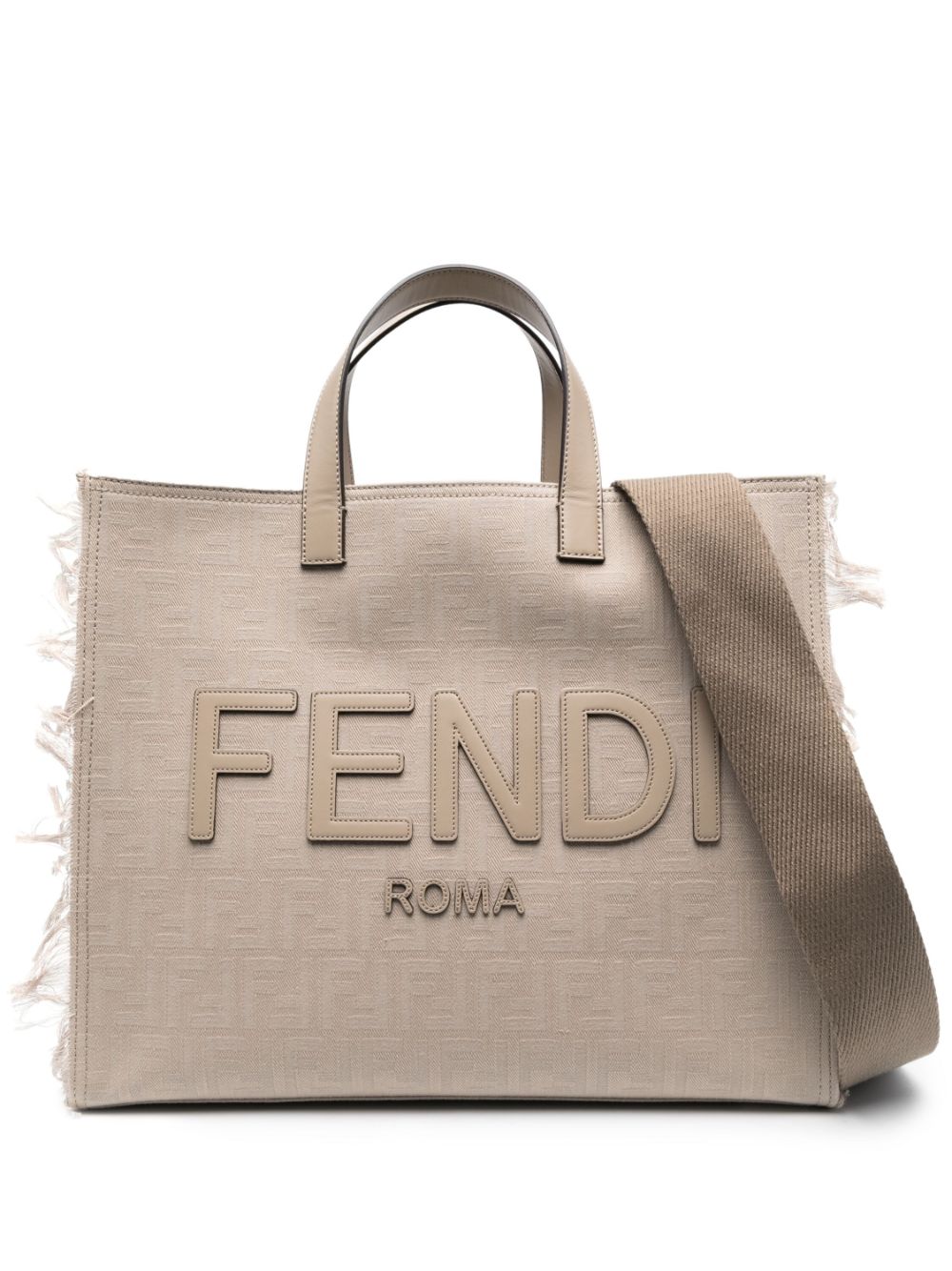 FENDI Stylish Women's Canvas Tote Handbag - SS23 Collection