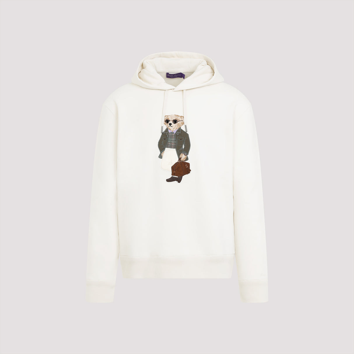 RALPH LAUREN PURPLE LABEL Bear Graphic Hoodie