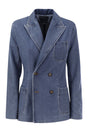 POLO RALPH LAUREN Double-Breasted Denim Blazer for Women