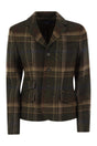 POLO RALPH LAUREN Fitted Plaid Wool Blazer