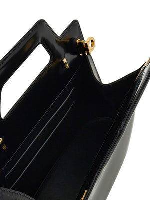 FERRAGAMO Wanda Leather Tote Handbag - FW23 Collection