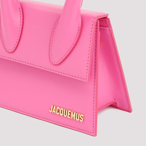 JACQUEMUS Stylish and Chic Medium Leather Handbag for Women