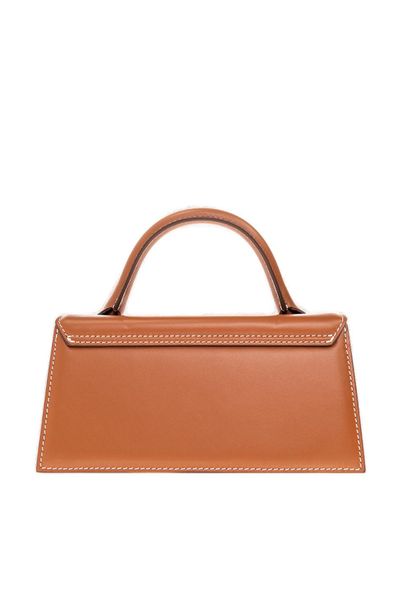 JACQUEMUS Mini Chiquito Long Handbag with Golden Logo