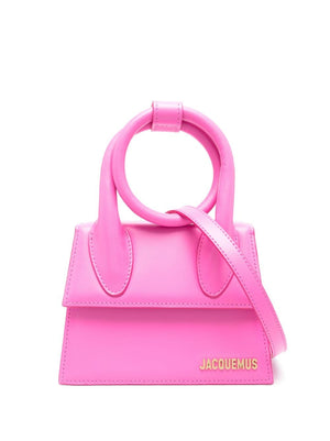 JACQUEMUS Mini Chic Knot Shoulder Handbag