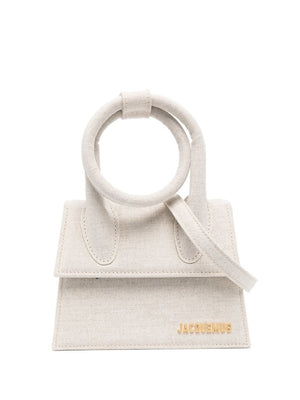 JACQUEMUS Mini Chic Knot Shoulder Handbag