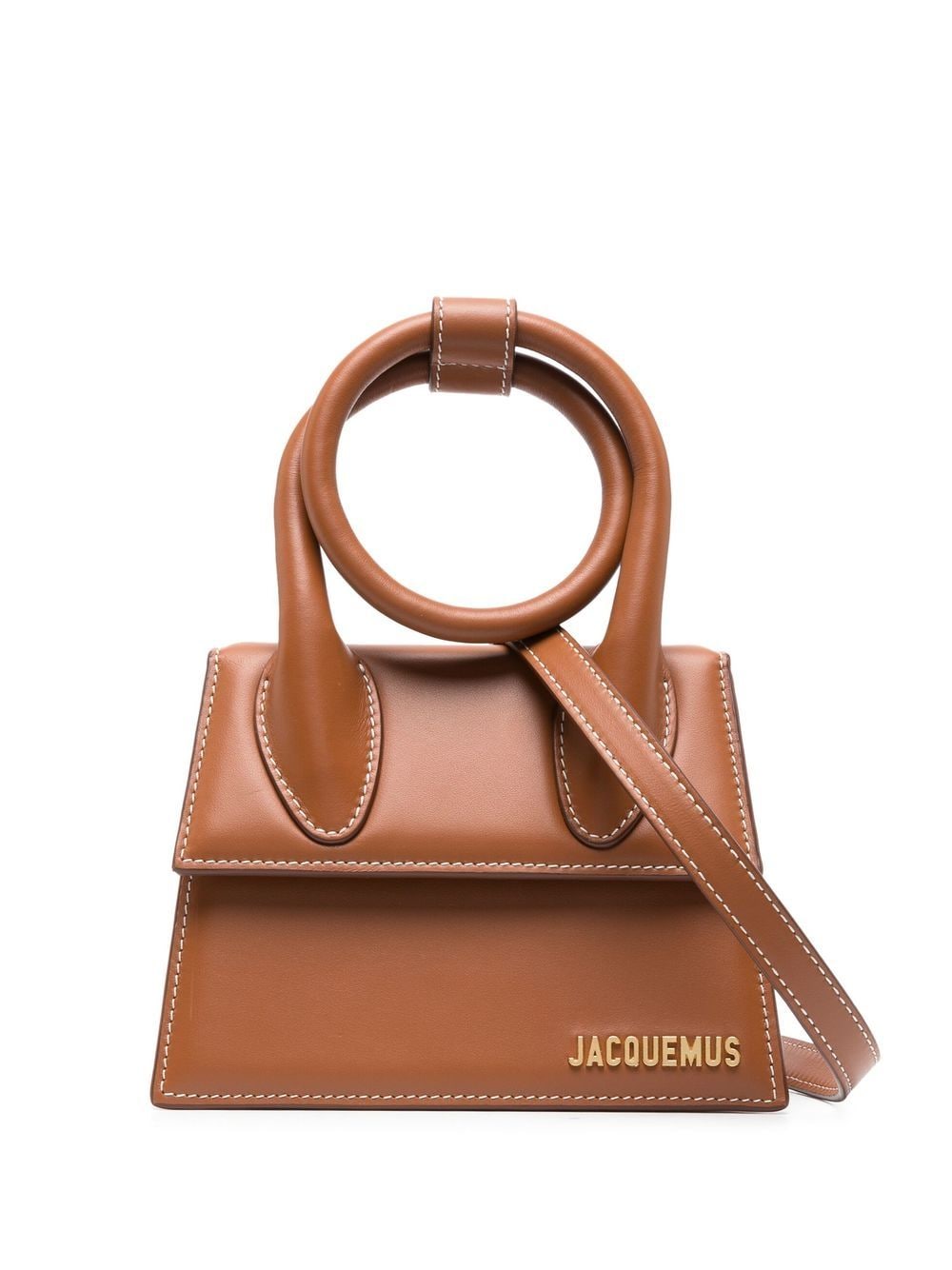 JACQUEMUS Mini Chic Knot Shoulder Handbag