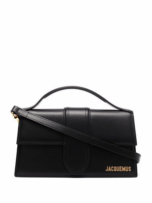 JACQUEMUS Le Grand Bambino Mini Leather Tote Handbag