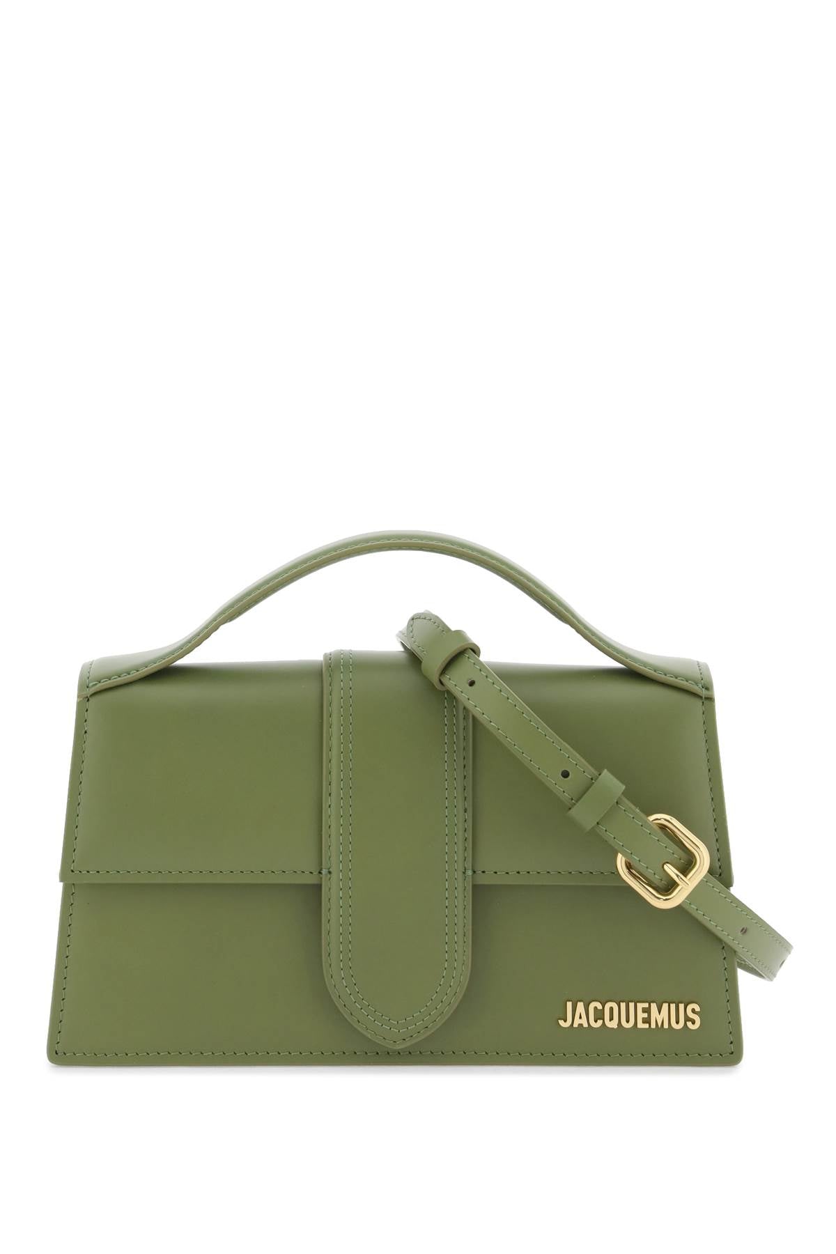 JACQUEMUS Green Leather Handbag for Women - SS24 Collection