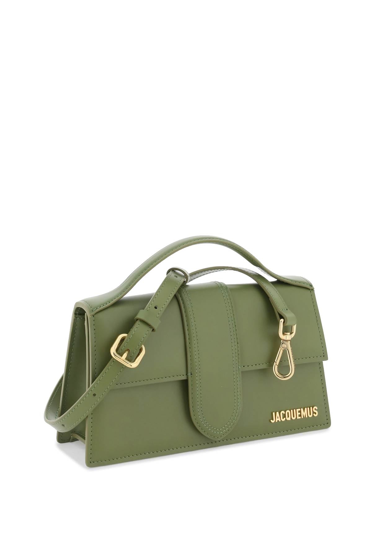 JACQUEMUS Green Leather Handbag for Women - SS24 Collection