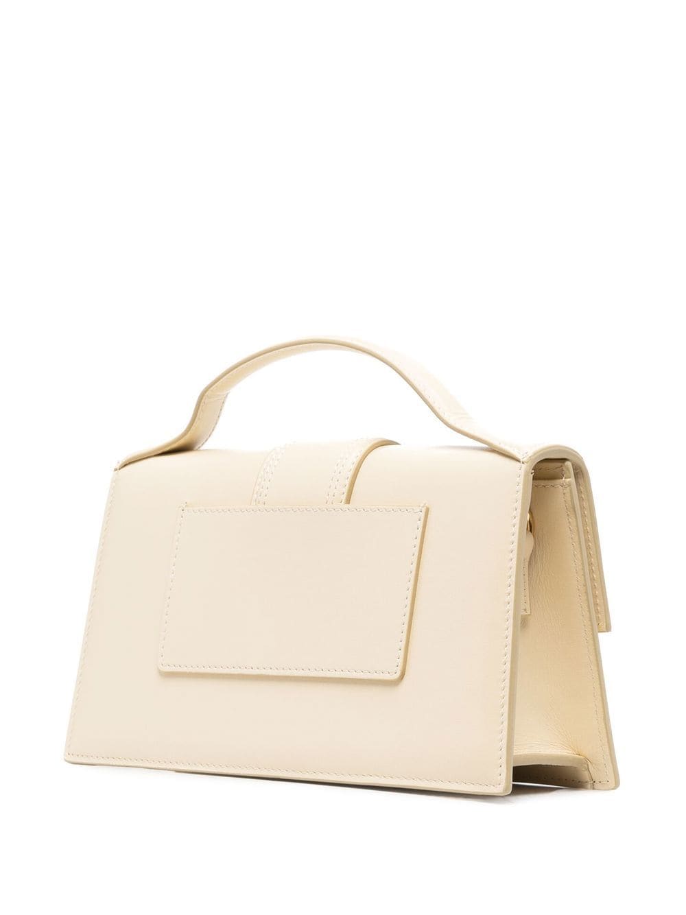 JACQUEMUS Mini Leather Handbag with Gold-Tone Accents