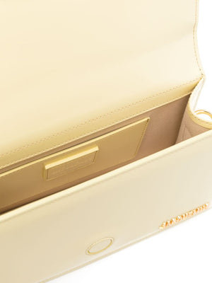 JACQUEMUS Mini Leather Handbag with Gold-Tone Accents