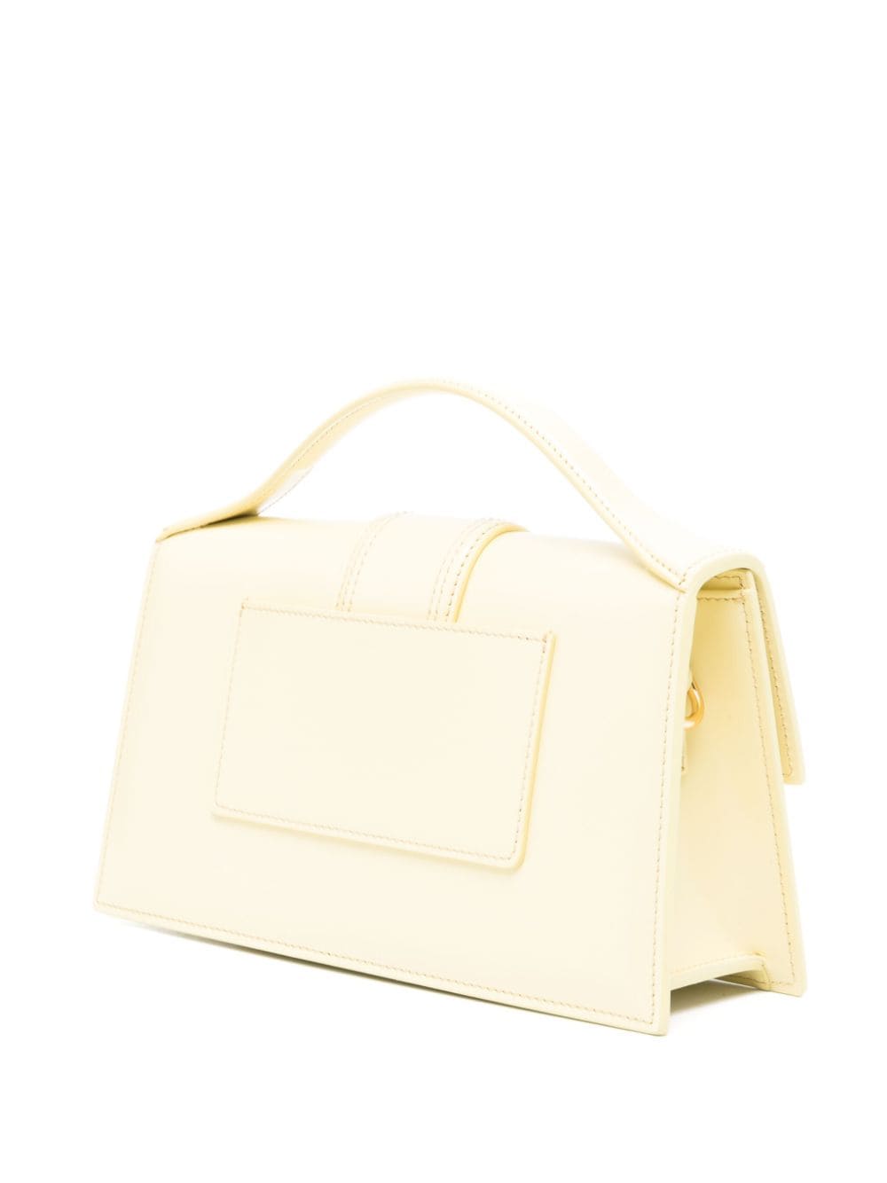 JACQUEMUS Mini Leather Handbag with Gold-Tone Accents