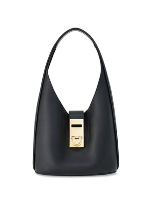 Ferragamo Mini Hobo Handbag - Chic Elegance for Every Occasion