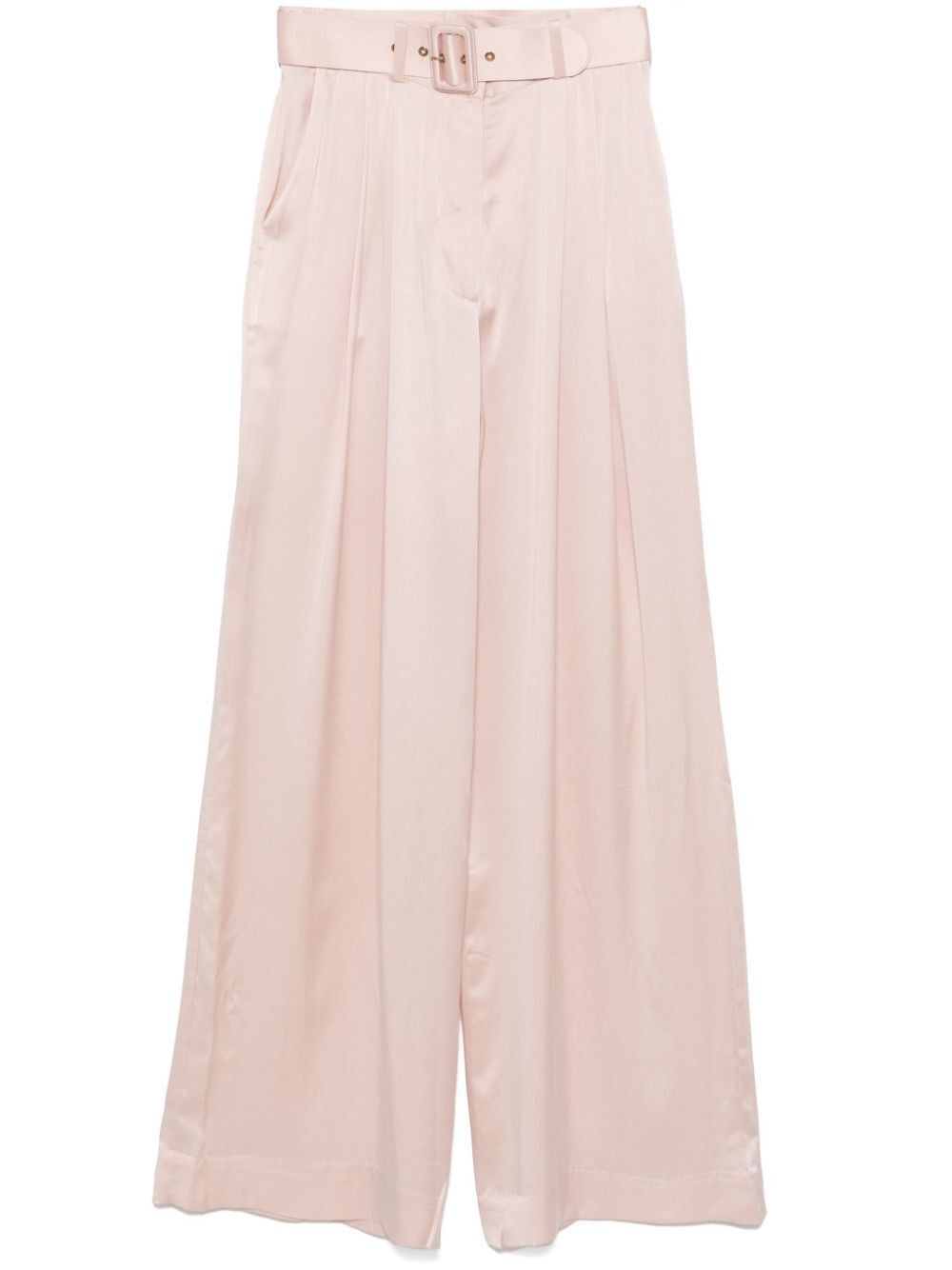 ZIMMERMANN Silk Palazzo Pants for Women - SS25 Collection