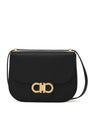 Ferragamo Double Gancini Hook Mini Crossbody Flap Handbag