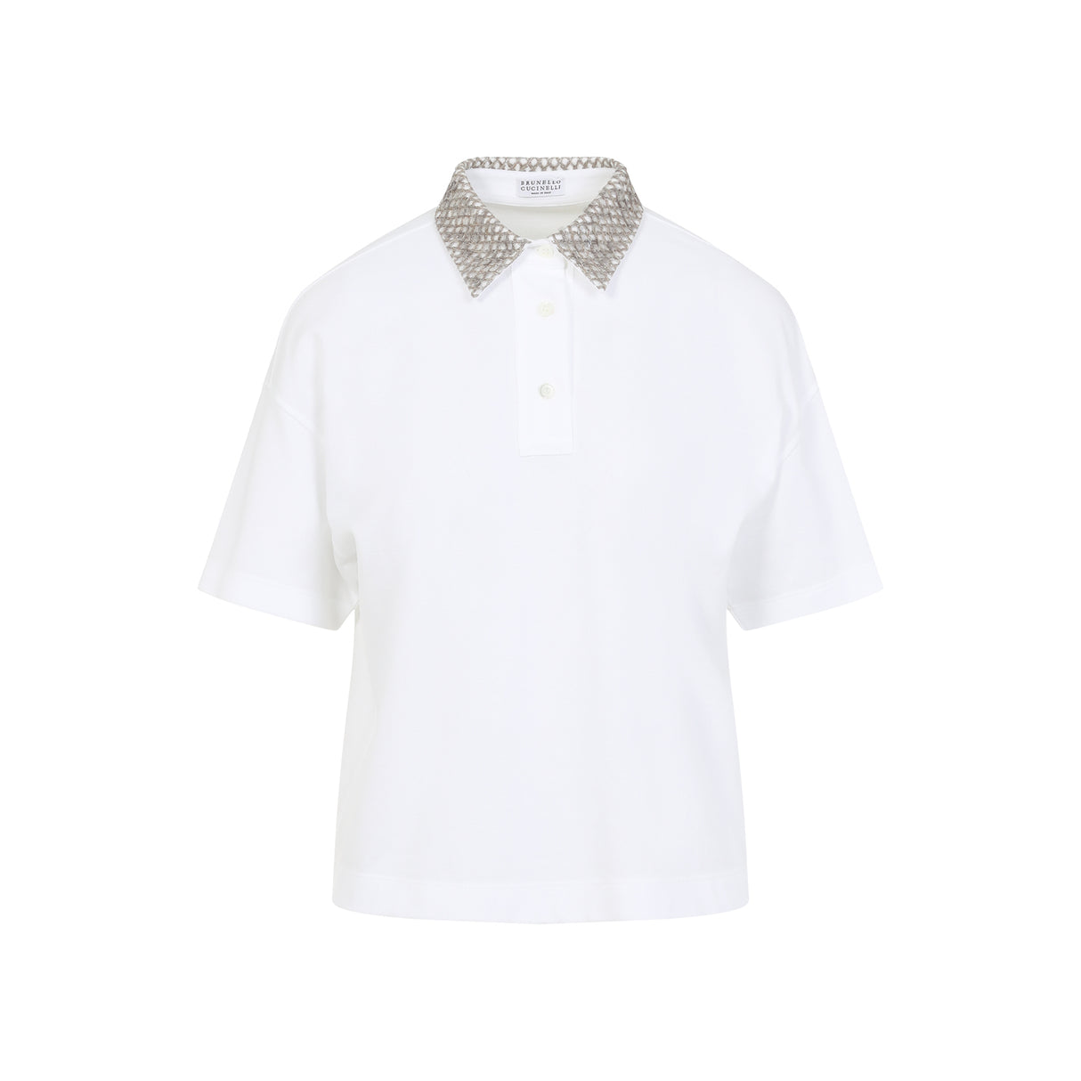 BRUNELLO CUCINELLI Classic Cotton Polo Shirt for Men - SS25 Collection