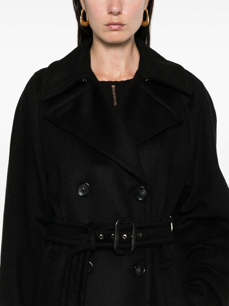 MAX MARA SPORTMAX Wool Long Jacket for Women - FW24 Collection