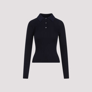 THEORY Slim Ribbed Polo Shirt