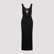 SAINT LAURENT Wool Midi Tank Dress