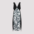 BOTTEGA VENETA Silk Printed Long Dress