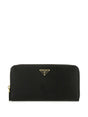 PRADA Grand Saffiano Leather Portfolio Wallet - W 20 x H 10.3 cm