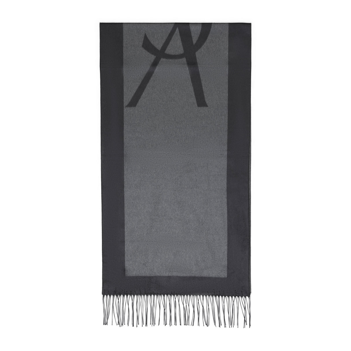 SAINT LAURENT Elegant Silk Scarf 210cm X 60cm