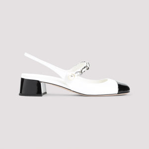 MIU MIU Leather Pumps with 4cm Heel Height