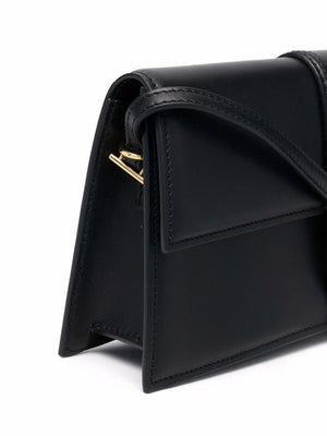 JACQUEMUS Mini Leather Shoulder Handbag