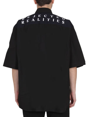 RAF SIMONS Two-Tone American Classic Shirt