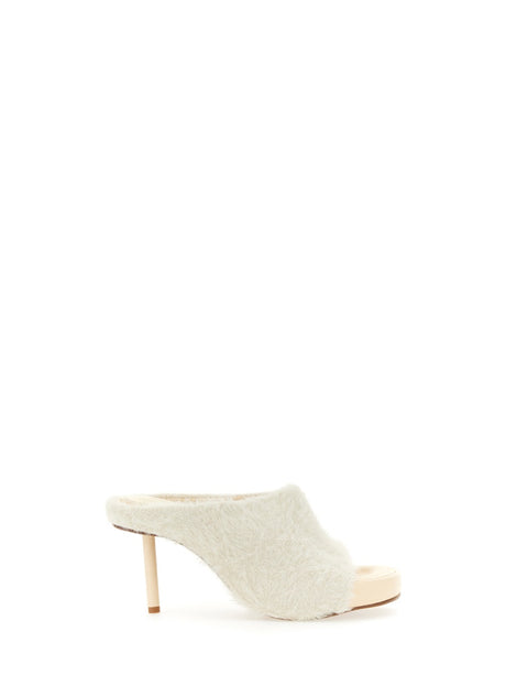 JACQUEMUS Cloud Flat Sandals - 8 cm Heel