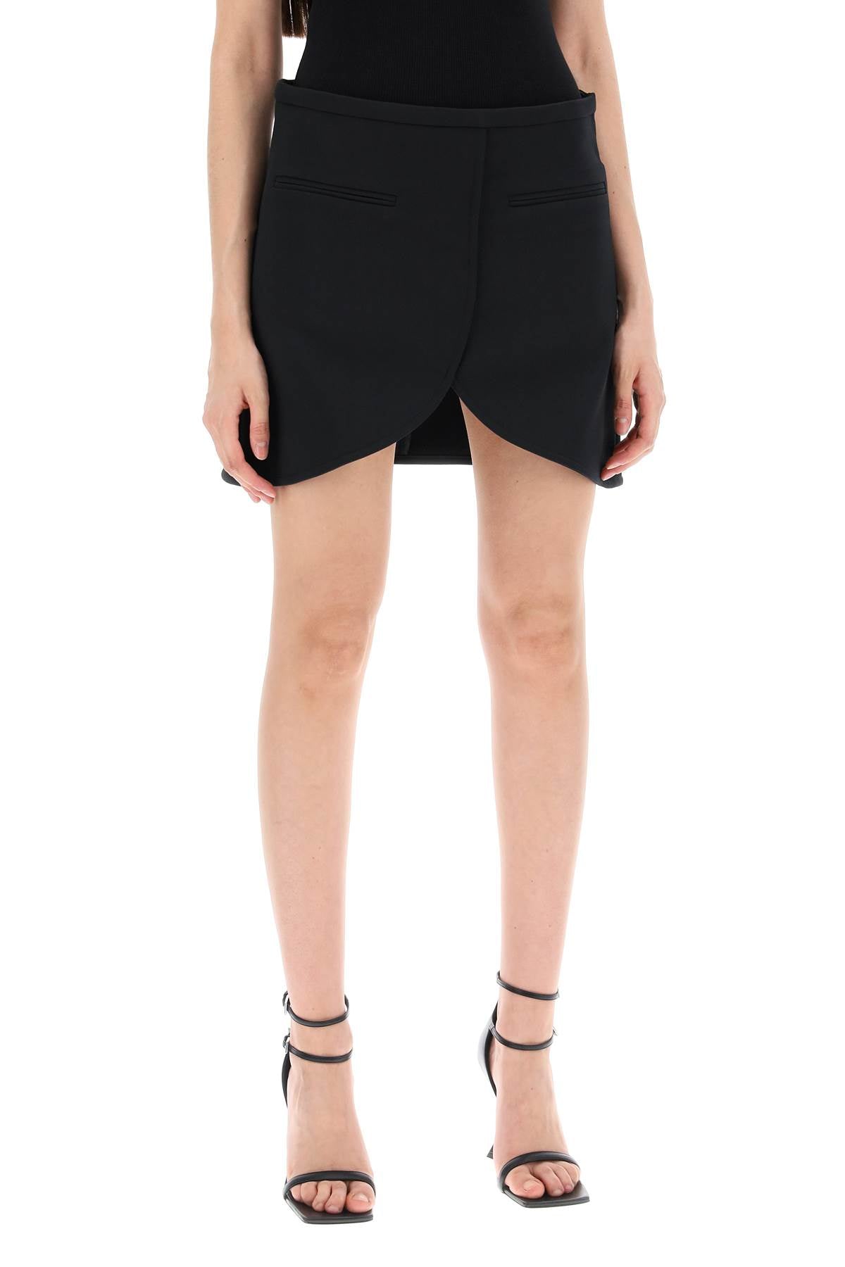 COURREGÈS Asymmetric Mini Skirt