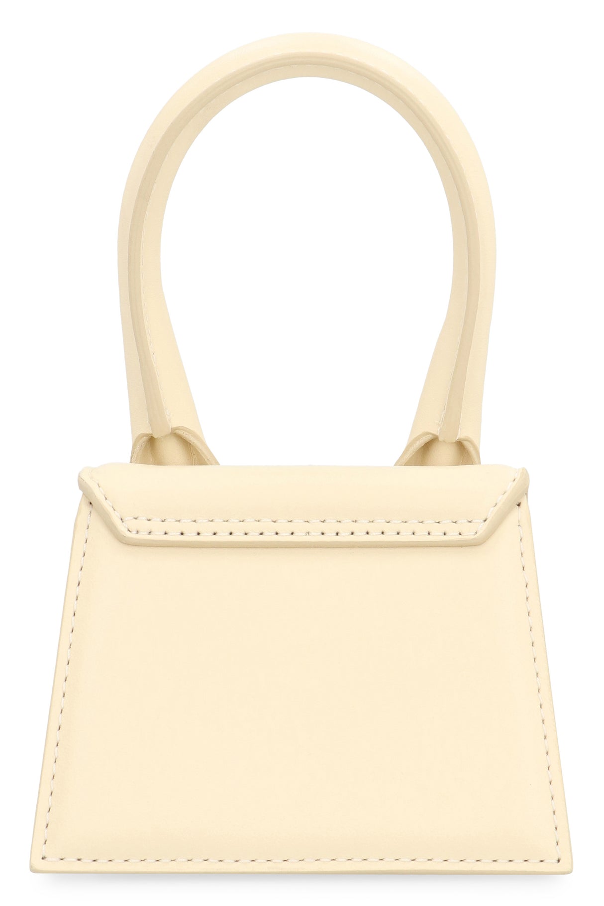 JACQUEMUS Mini Leather Handbag with Adjustable Strap