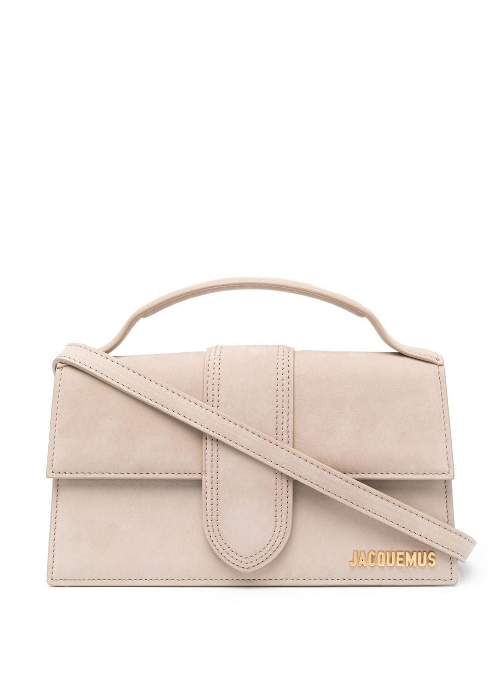 JACQUEMUS Mini Leather Shopper Bag