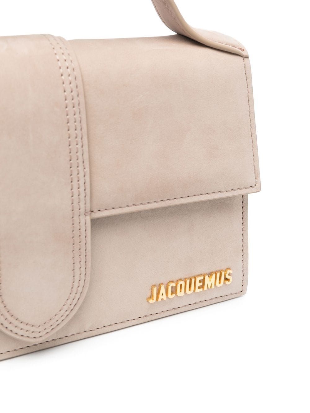 JACQUEMUS Mini Leather Shopper Bag