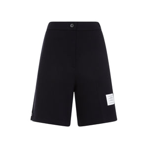 THOM BROWNE High Waisted Mini Shorts