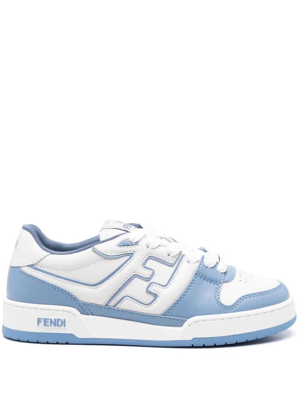 FENDI Men's 2 cm Leather Sneakers