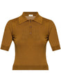 SAINT LAURENT PARIS Elegant Short-Sleeved Polo for Men