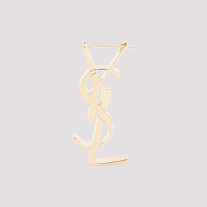 SAINT LAURENT Chunky Monogramme Earrings