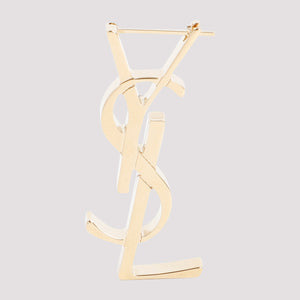 SAINT LAURENT Chunky Monogramme Earrings