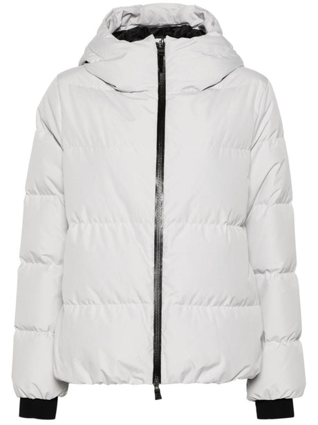 HERNO Men's Mini Down Jacket with Hood and Zip