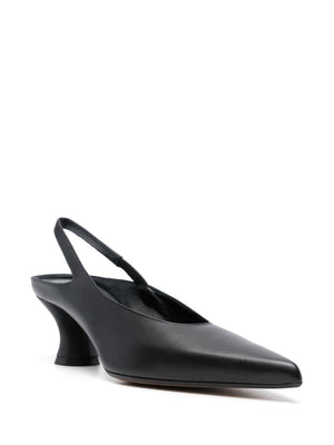 DRIES VAN NOTEN Sleek Leather Slingback Shoes for Men