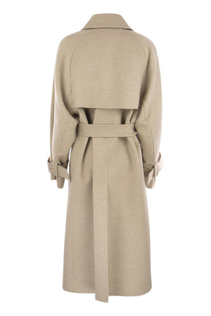 MAX MARA Double Breasted Trench Coat