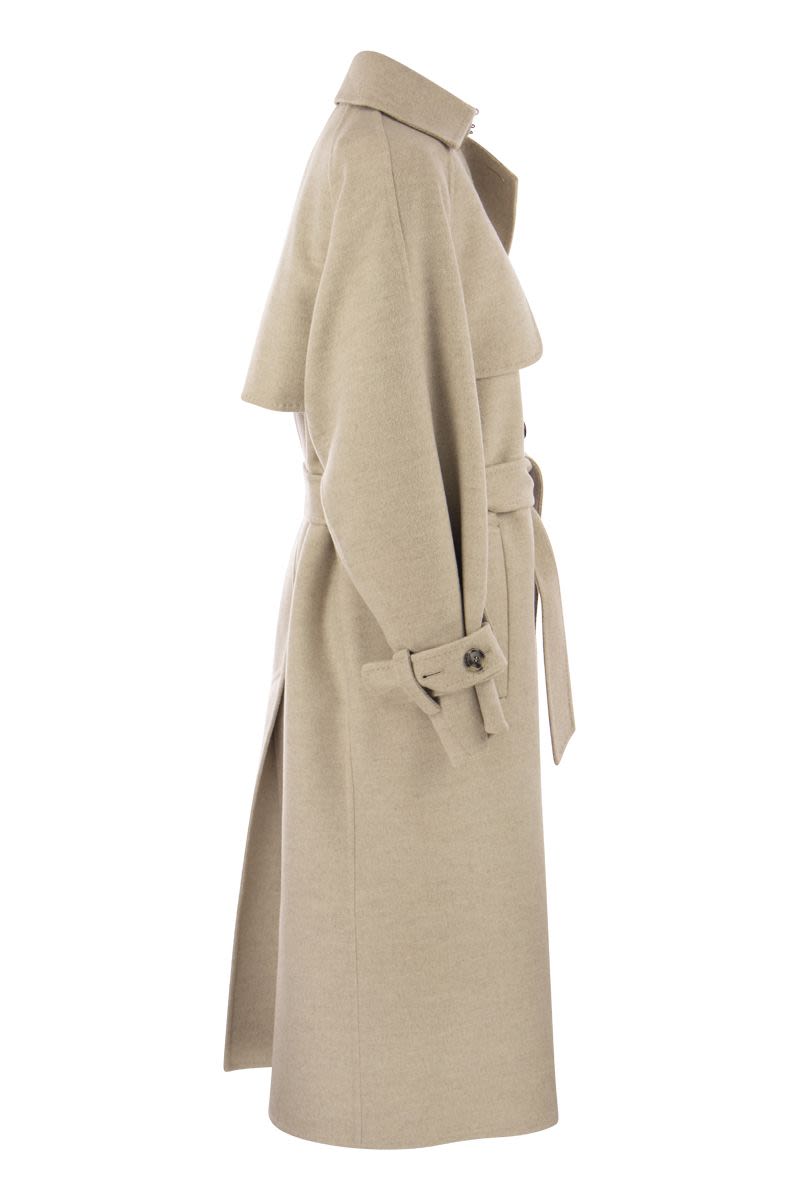 MAX MARA Double Breasted Trench Coat