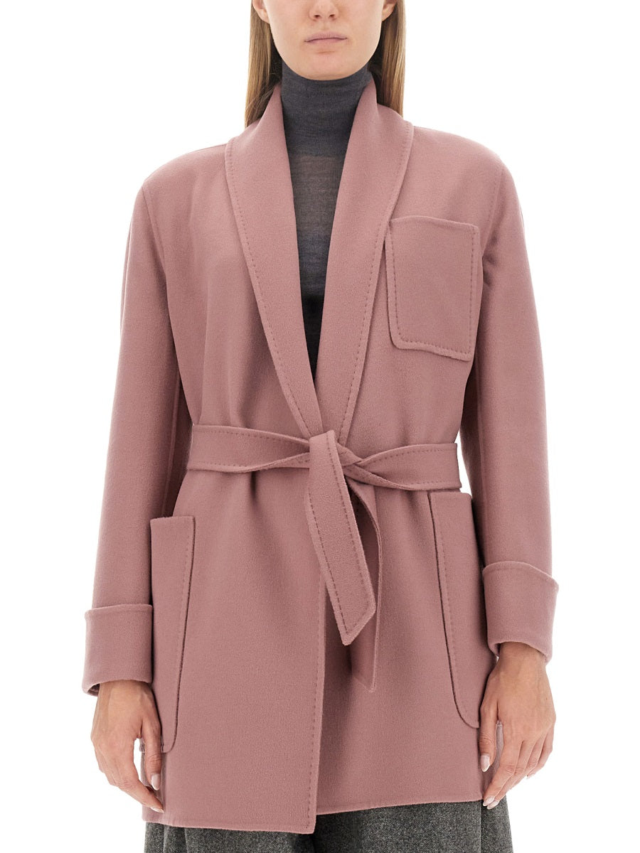 MAX MARA Belted Jacket - Regular Fit - Size 40