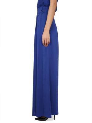 MAX MARA Elegant Wide Tuxedo Pants for Women