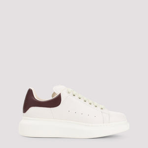 ALEXANDER MCQUEEN Premium Leather Sneakers - SS25 Collection