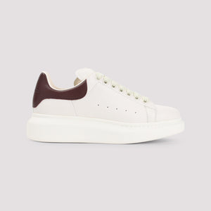 ALEXANDER MCQUEEN Premium Leather Sneakers - SS25 Collection