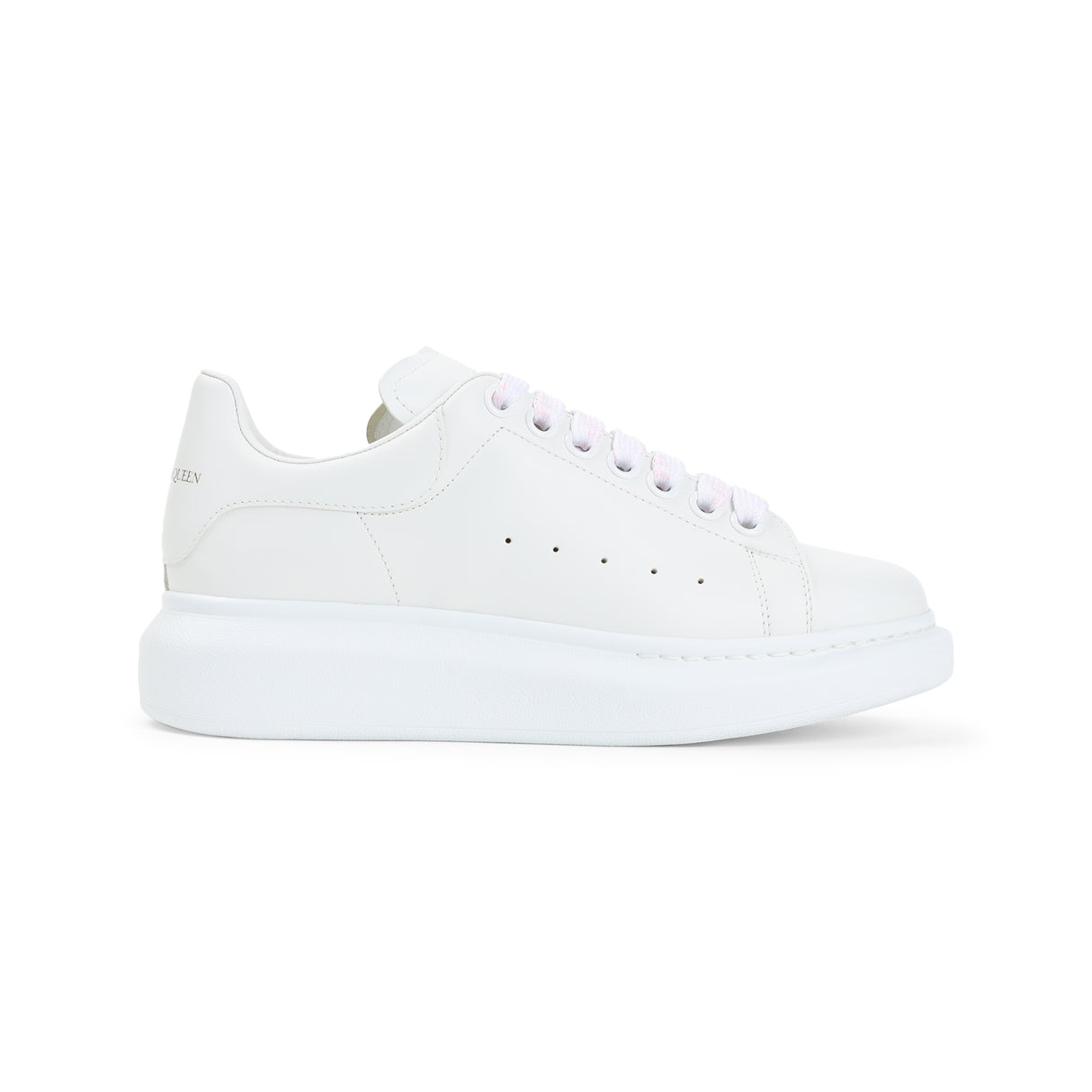 ALEXANDER MCQUEEN Premium Leather Sneakers - SS25 Collection