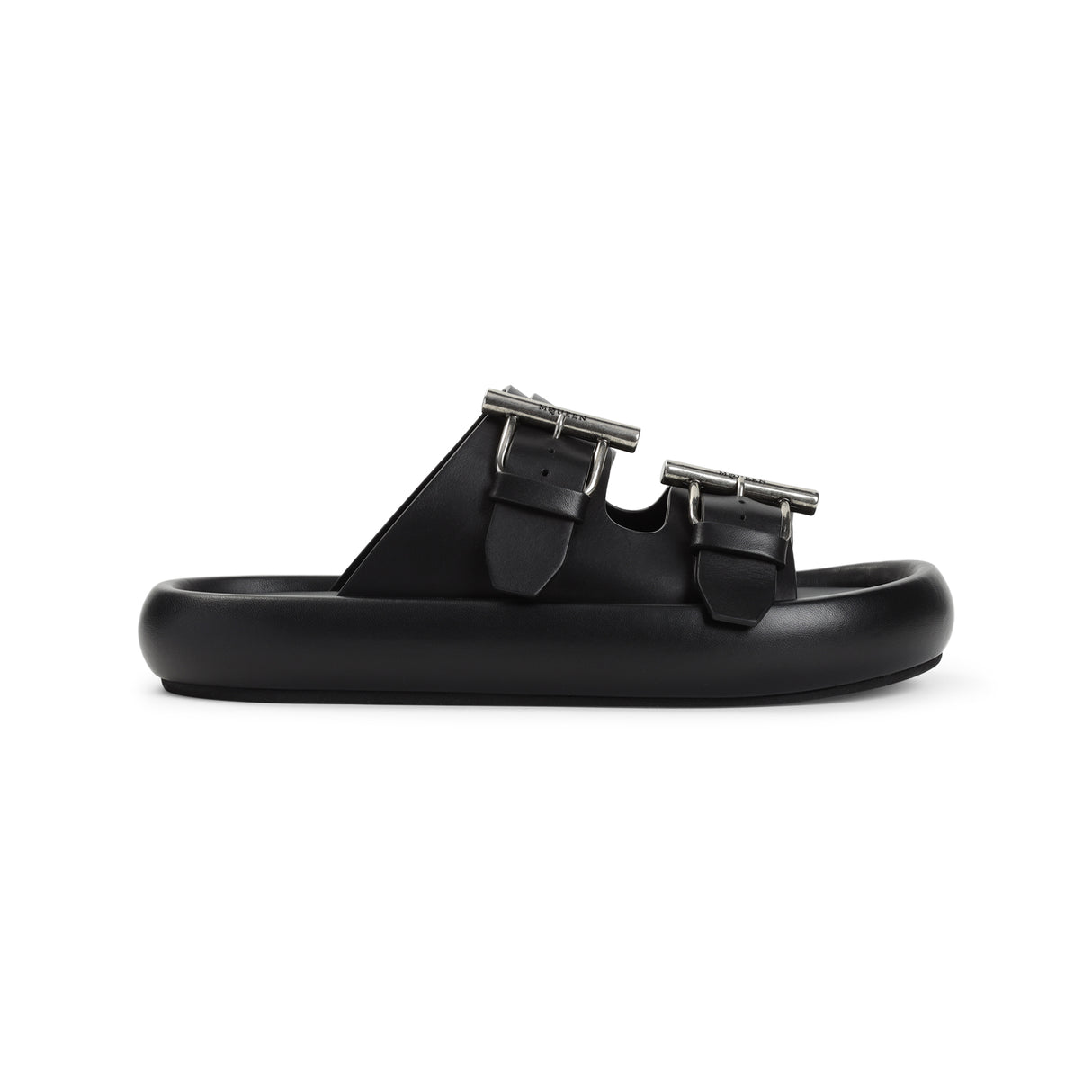 ALEXANDER MCQUEEN Elevated Leather Sandals for SS25