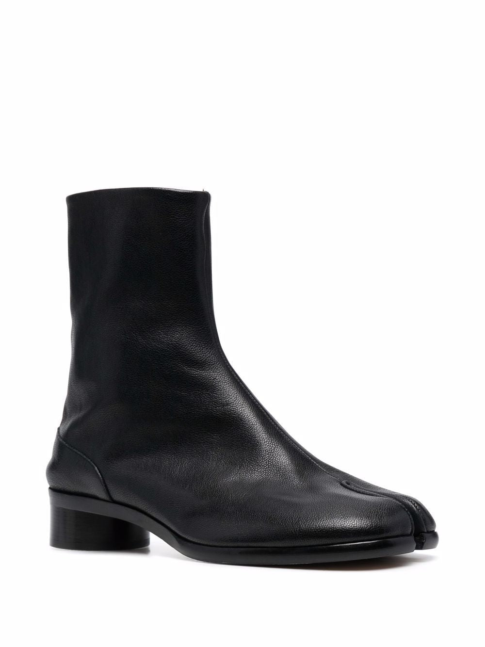 MAISON MARTIN MARGIELA Mini Leather Ankle Boots with 3 cm Heel